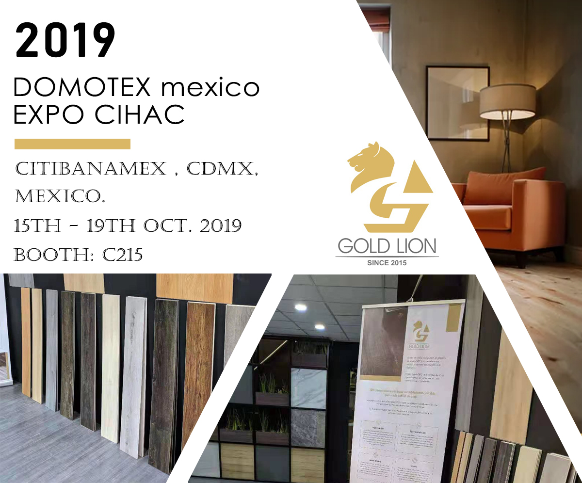 Visit us at Domotex Mexico 2019, Oct. 15-19th