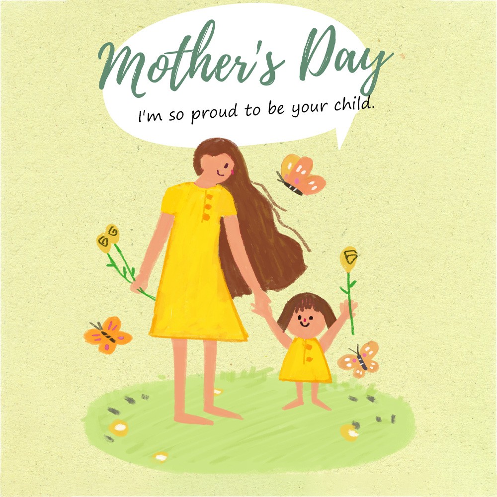 Happy Mother's Day, Say Love To Your Mom